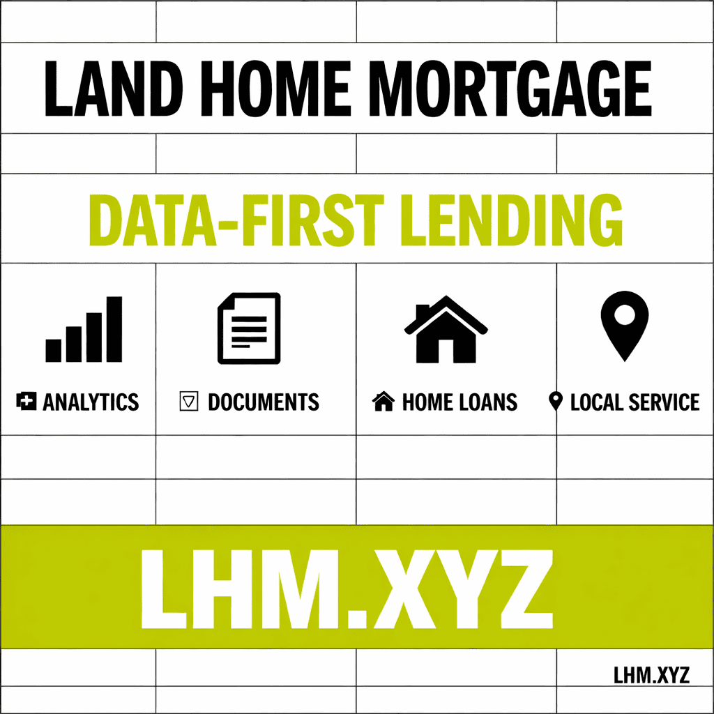 From Dirt To Doors: Financing Land To Build a Home (construction Loans And Construction-To-Perm) logo